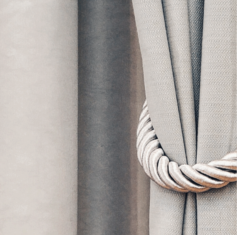 Lightweight yet strong, acrylic yarn is used in curtains and drapes for its resistance to fading and mildew, offering lasting beauty with minimal maintenance.